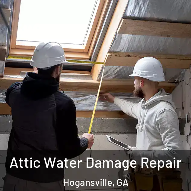  Attic Water Damage Repair Hogansville, GA