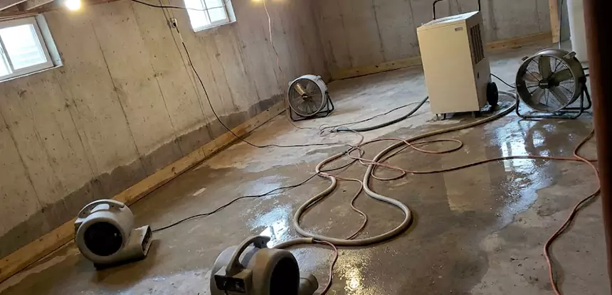 Large-Scale Water Damage Cleanup in Hogansville