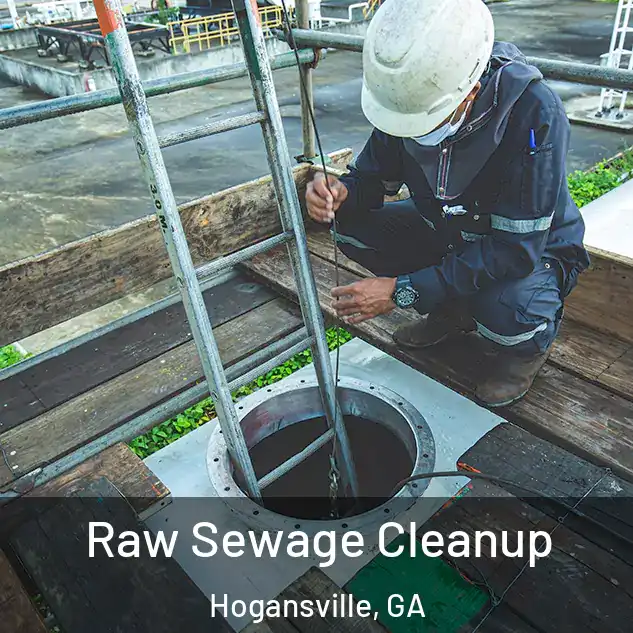  Raw Sewage Cleanup Hogansville, GA